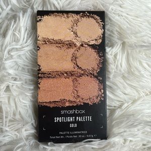 Smashbox Spotlight Palette Gold NEW NIB Illuminate